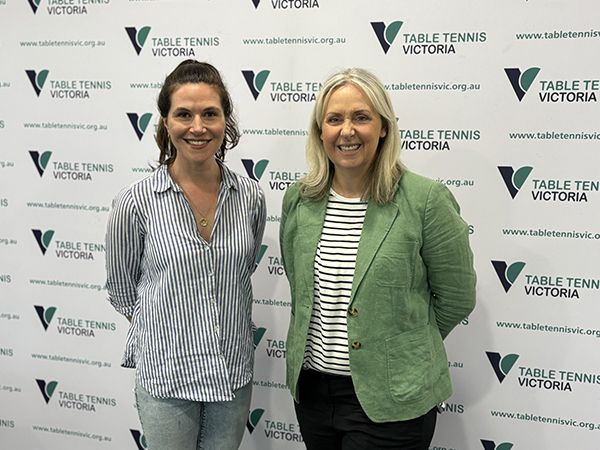 New female leadership duo announced for Table Tennis Victoria