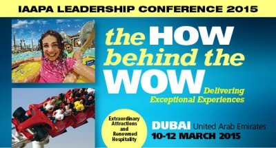 Registrations open for 2015 IAAPA Leadership Conference in Dubai