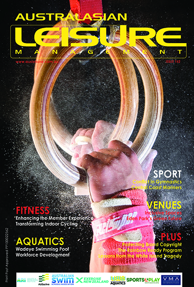 Latest issue of Australasian Leisure Management mailed to subscribers