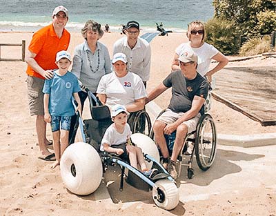 beach matting for wheelchairs