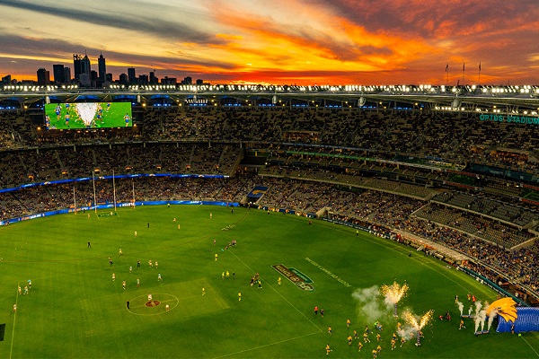 Optus Stadium Welcomes Largest Australian Sports Crowd Since Before Coronavirus Australasian Leisure Management
