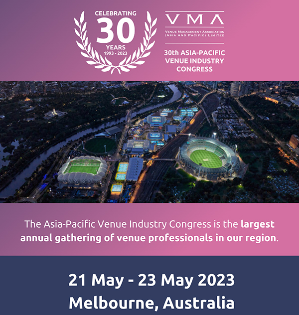 VMA launches 30th AsiaPacific Venue Industry Congress Asian Leisure