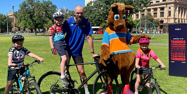 Melbourne AFL Premiership captain to spruik 2023 Santos Festival of Cycling program