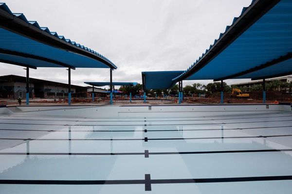 Darwin City Council counts down to opening of Casuarina Aquatic Centre