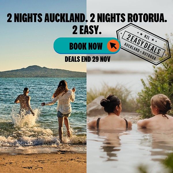 ‘2 Easy’ campaign encourages Australians to visit Auckland and Rotorua regions