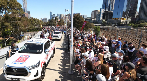 New route for AFL Grand Final Parade through Melbourne Park and MCG precincts