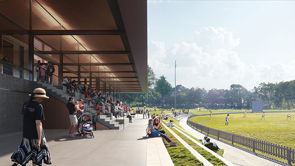 Mosman Council enters new contract to finish work on Allan Border Oval Pavilion