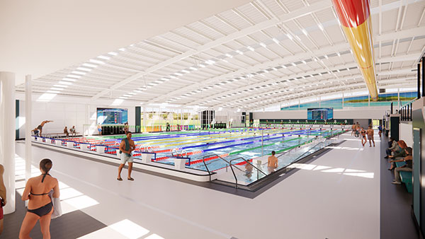 Construction of new 10-lane lap pool to commence at Arena Joondalup