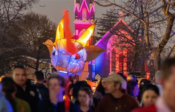 Armidale Light Festival immersive experience attracts impressive attendance