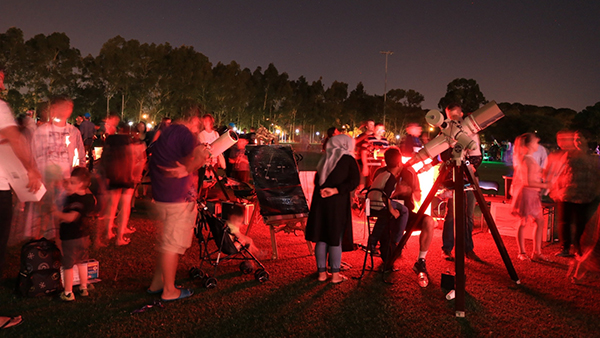 Curtin Stadium hosts Australia’s largest astronomy festival