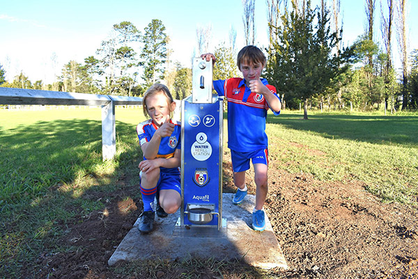 Exeter Soccer Club receives funding to help athletes stay hydrated