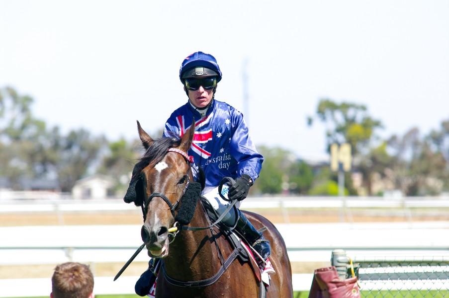 Celebrating Australia Day at the races