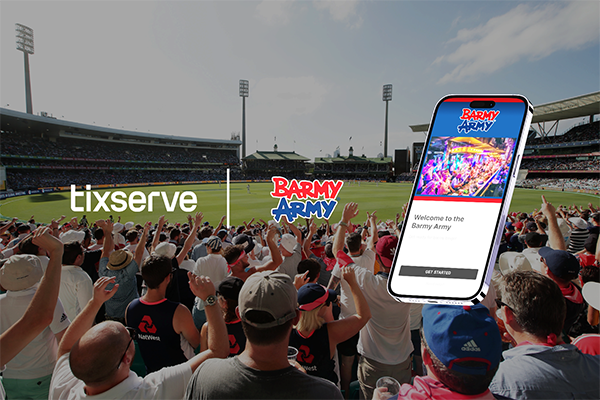 Tixserve partners with Barmy Army marking its first entry into the Cricket sector