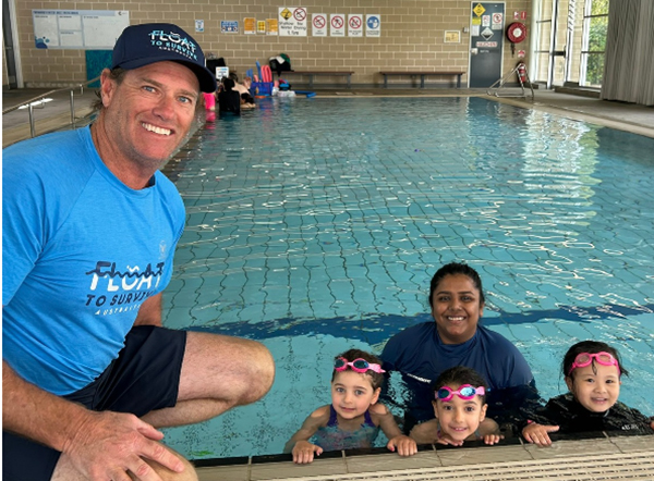 APOLA President Bruce Hopkins partners with GOswim to promote ‘float to survive’ message