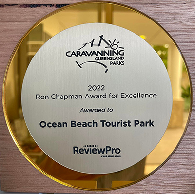 Ocean Beach Tourist Park secures excellence award