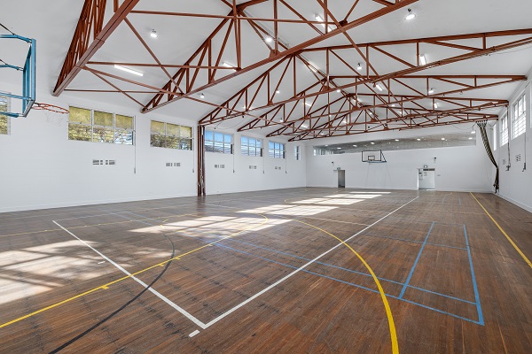 Former Australian Army gymnasium at Manly’s North Head Sanctuary ready for sport and recreation use