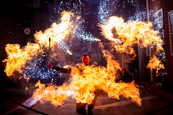 Fire performances and ice skating to support Canberra’s night-time economy