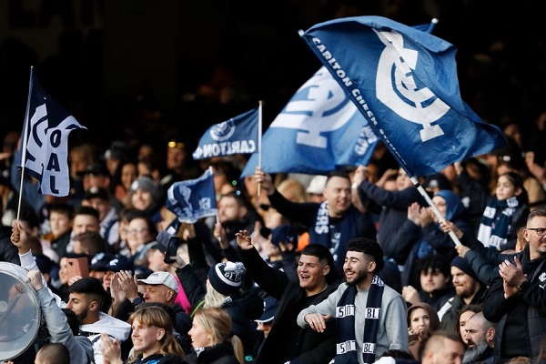 Carlton FC breaks club attendance records in 2024 AFL season