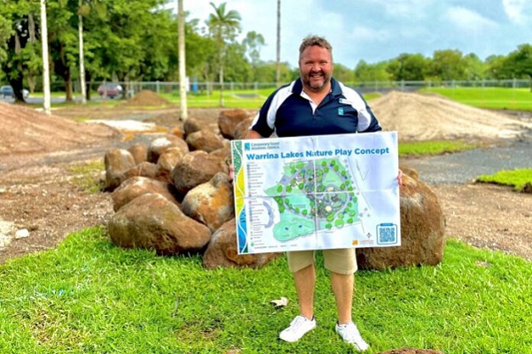 Construction underway on Cassowary Coast nature play park