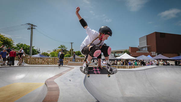 Christchurch City Council opens the new Sumner skate park