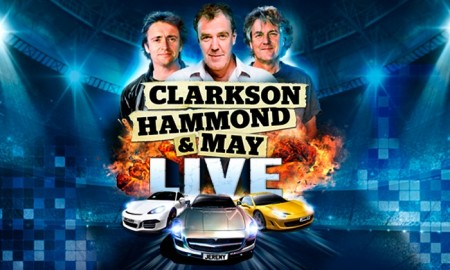 Former Top Gear presenters Clarkson, Hammond and May in Australia for live shows