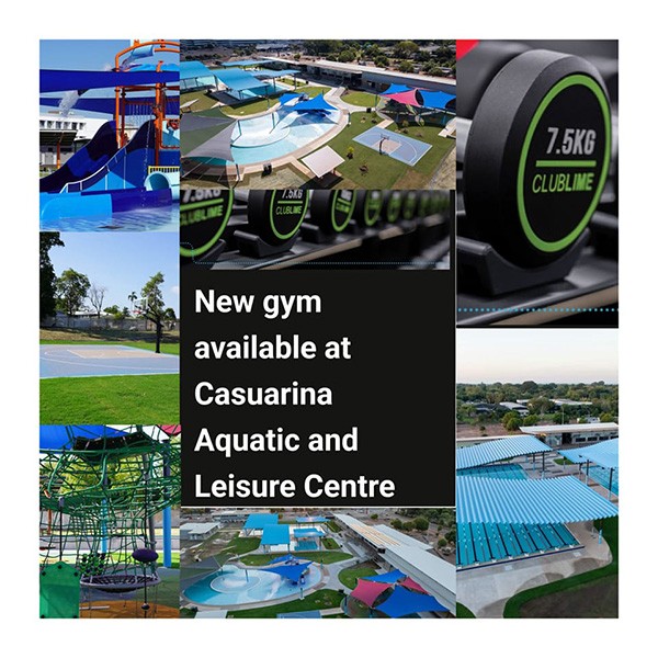 Club Lime gym opens and pool hoist installed at Casuarina Aquatic and Leisure Centre