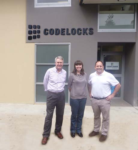 Digital lock manufacturer Codelocks opens Australian branch