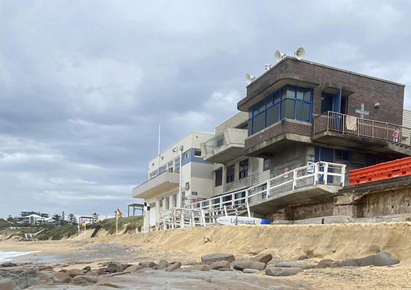 Newcastle’s Cooks Hill Surf Life Saving Club at risk from coastal hazards