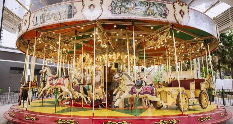 Historic carousel reopens at Sydney’s Darling Harbour