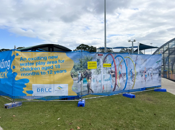 Des Renford Leisure Centre installing new splash park