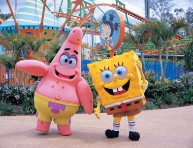 SpongeBob SquarePants takes to the air at Dreamworld