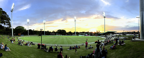 Community spirit lights up Drummoyne Oval