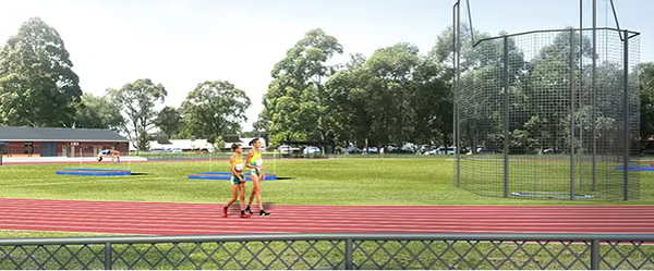 Major upgrades underway on Sunbury’s Eric Boardman Memorial Reserve athletic track