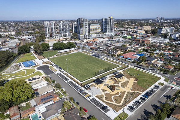 F.S. Garside Park transformed into outstanding recreation and sport facility