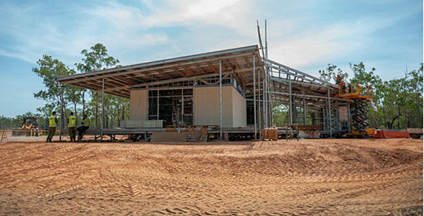 Army engineers help build new multi-million-dollar culture and arts centre in Northern Territory