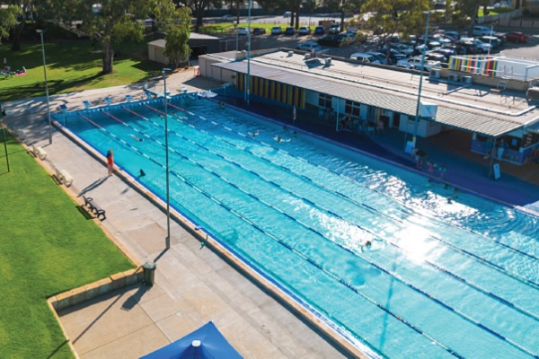 Hydrilla reveals work undertaken in upgrading the Gawler Aquatic Centre