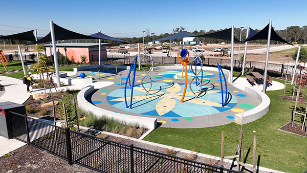 Water play area among offerings completed at Penrith’s Gipps Street Recreation Precinct