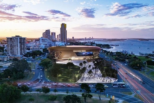 Plans unveiled for 12,000-seat arena on the Gold Coast