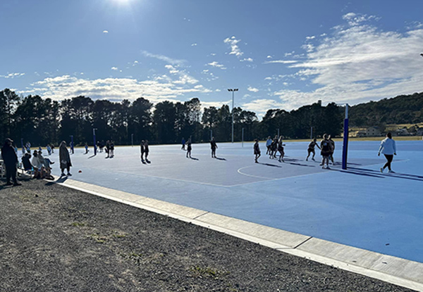 Goulburn’s Carr Confoy Park netball courts resurfacing complete