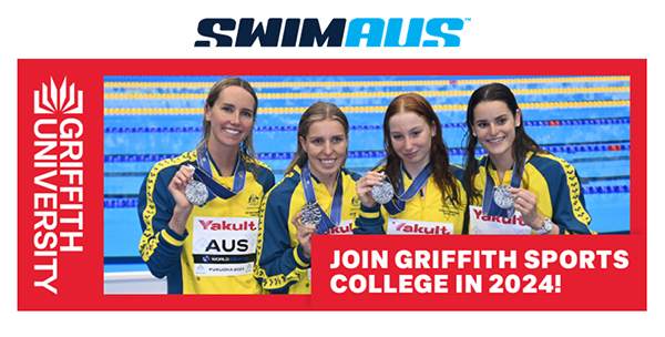 Griffith University elite programs deliver swimming success