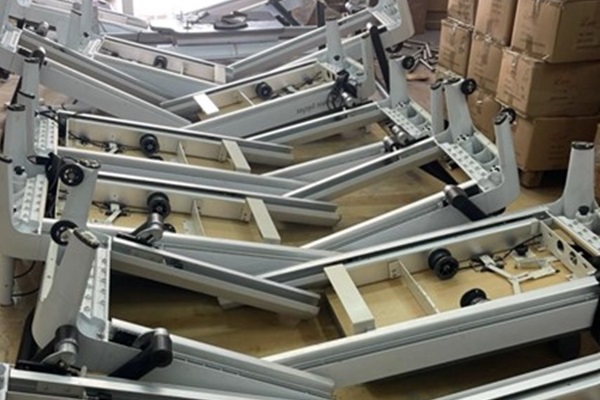 Balanced Body distributor HF Industries destroys counterfeit Pilates equipment