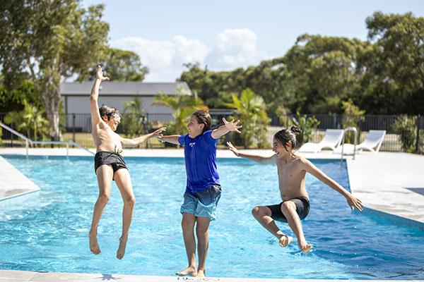 Reflections Hawks Nest opens new Saltwater Pool