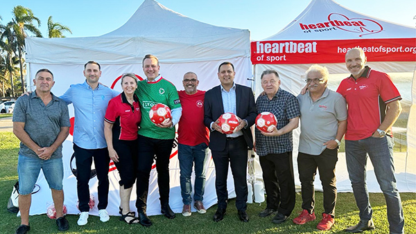 Heartbeat of Football receives additional support to deliver heart initiative across NSW sporting grounds