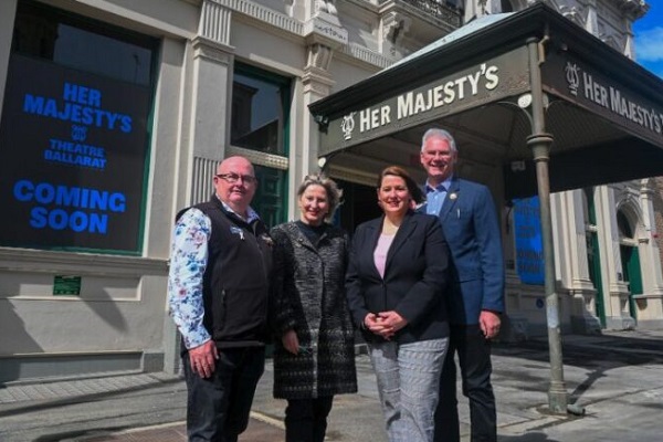 Stakeholders look forward to reopening of Ballarat’s refreshed Her Majesty’s Theatre