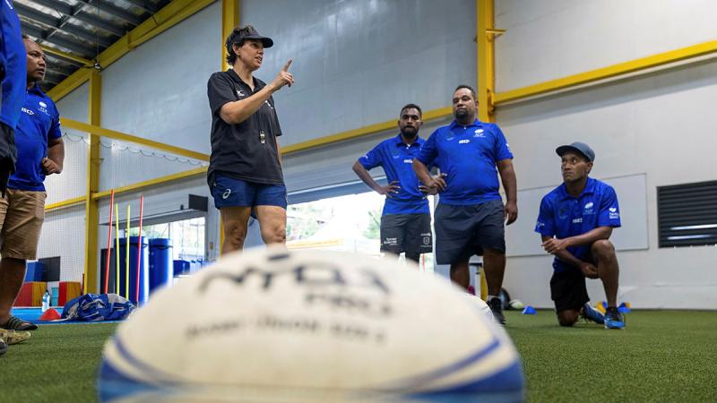 ADF partnership delivers training program for sports officials in Solomon Islands