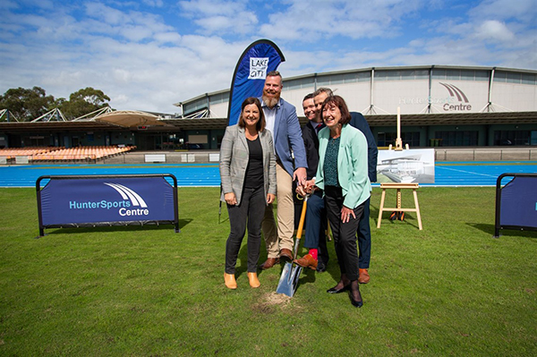 Work commences on $52 million Hunter Sports Centre expansion