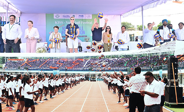 India’s KISS Volleyball Festival enters Guinness World Records