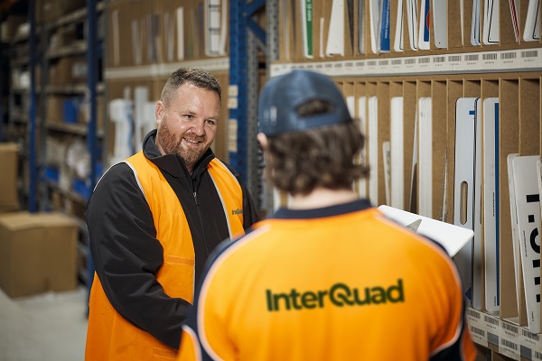 International Quadratics and Pierce Pools Supplies reveal new InterQuad branding