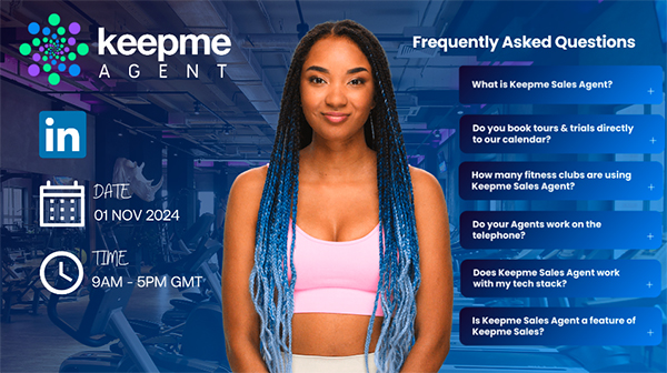 Keepme deploys AI Sales Agent to address lead generation solutions for fitness operators