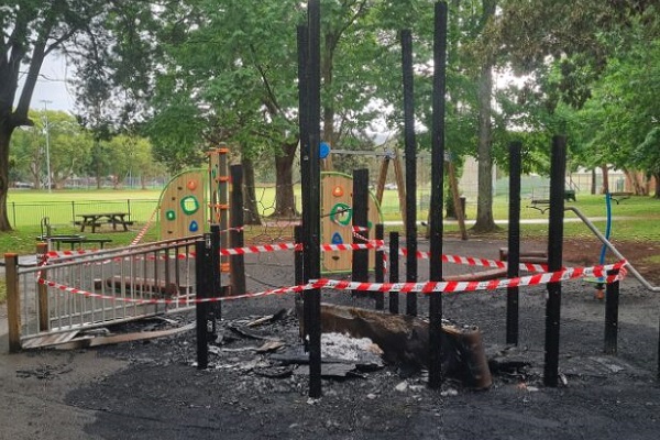 Fire destroys Kiama playground